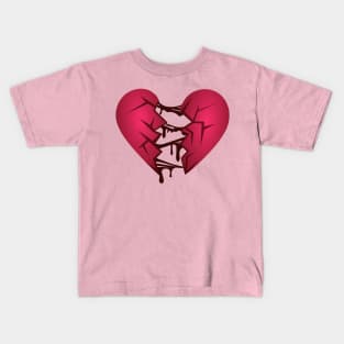 Broken Heart Kids T-Shirt